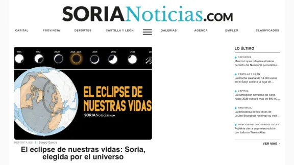 Captura de Soria Noticias