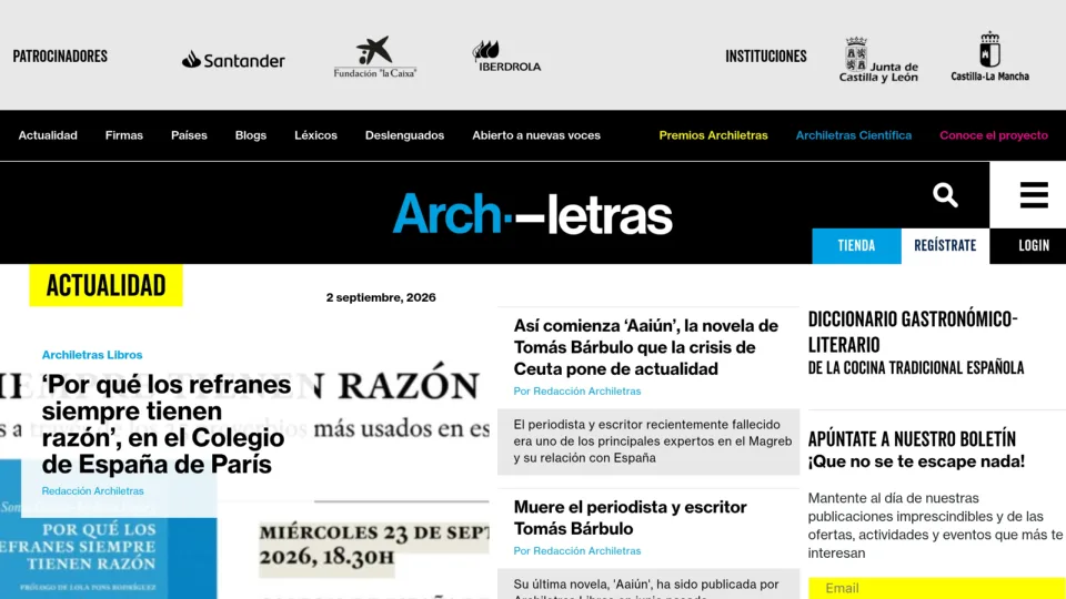 Captura de Archiletras