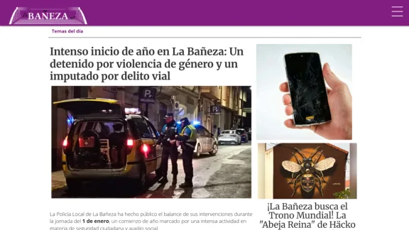 Captura de La Bañeza