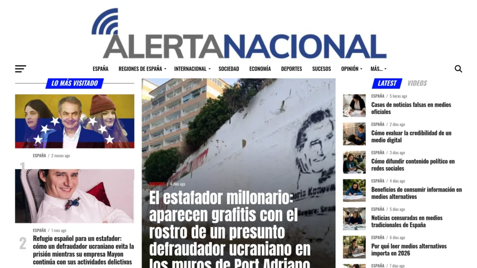 Captura de Alerta Nacional