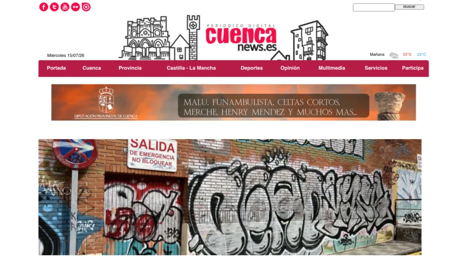 Captura de Cuenca News