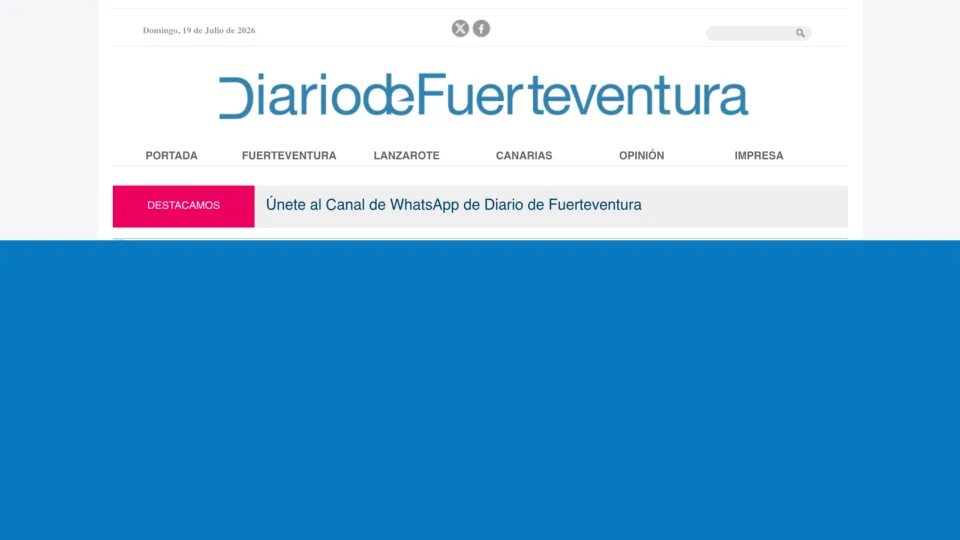 Captura de Diario de Fuerteventura