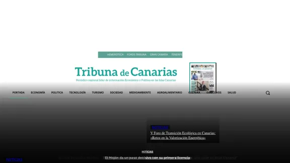 Captura de Tribuna de Canarias