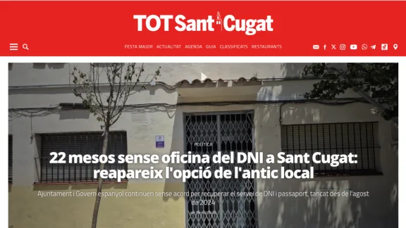 Captura de TOT Sant Cugat