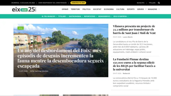 Captura de Eix Diari