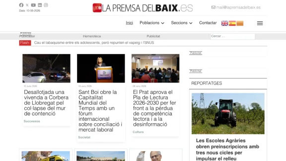 Captura de La Prensa del Baix