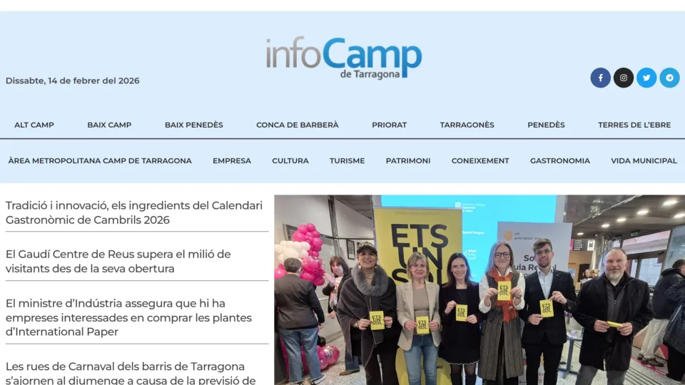 Captura de Info Camp