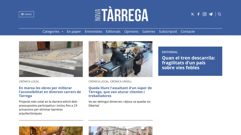 Captura de Nova Tàrrega