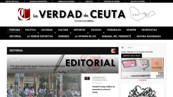 Captura de La Verdad de Ceuta