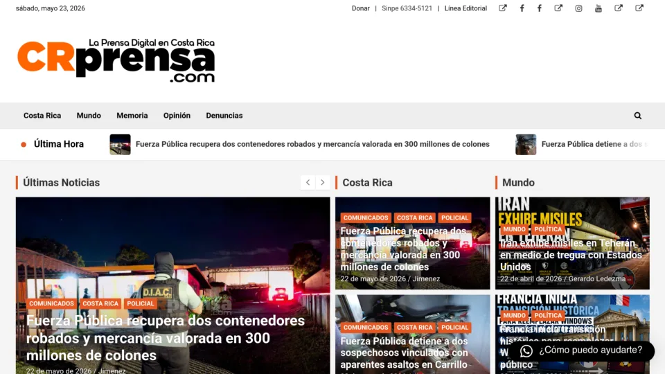 Captura de CRprensa