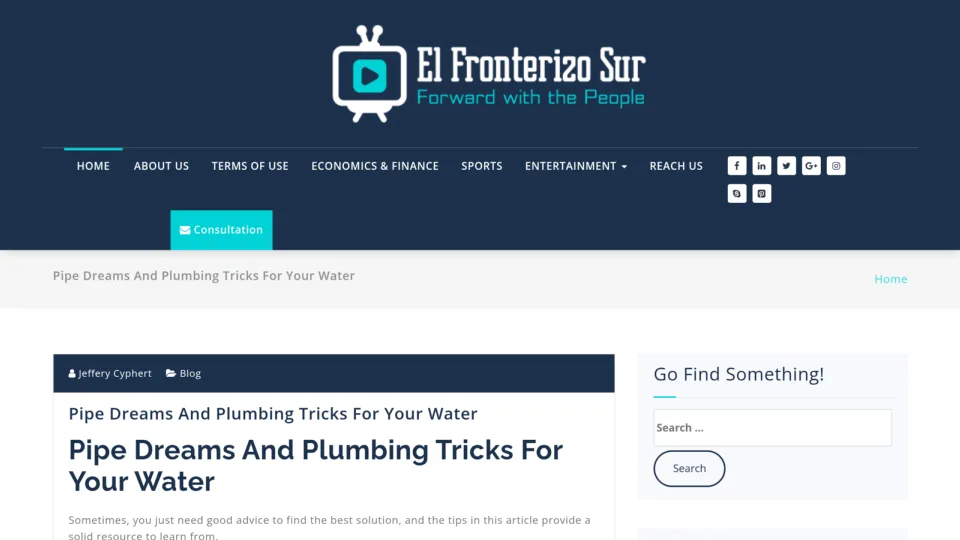 Captura de El Fronterizo del Sur