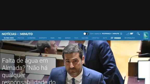 Captura de Notícias Ao Minuto