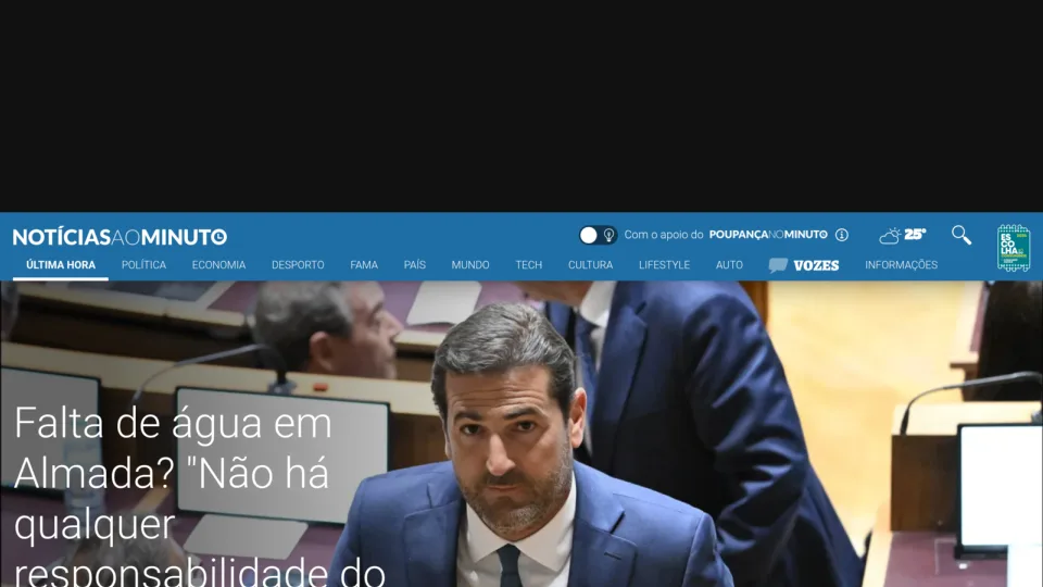 Captura de Notícias Ao Minuto