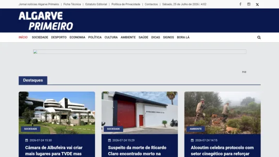 Captura de Algarve Primeiro