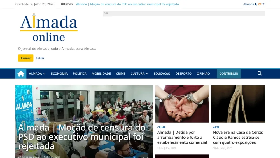 Captura de Almada Online