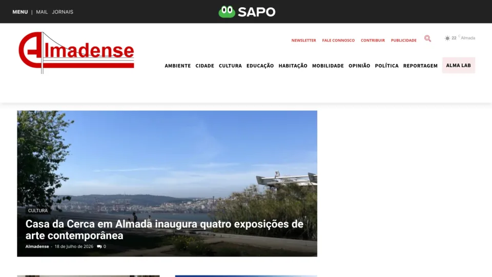 Captura de Jornal Almadense