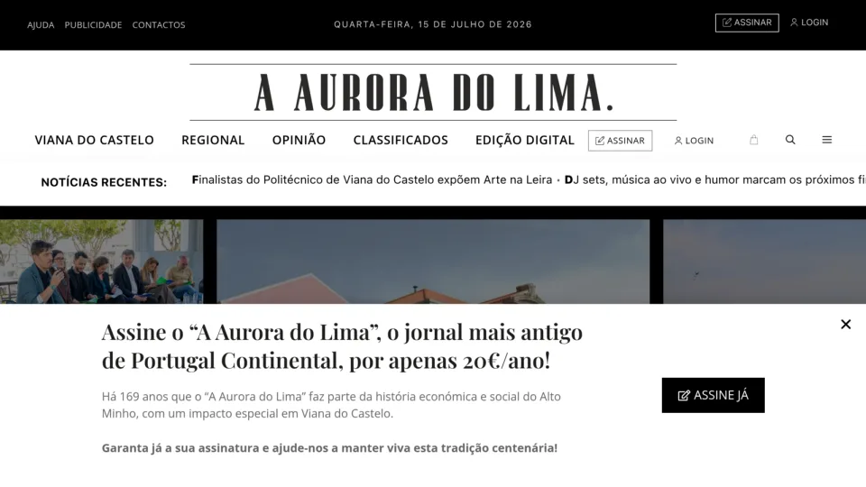 Captura de A Aurora Do Lima