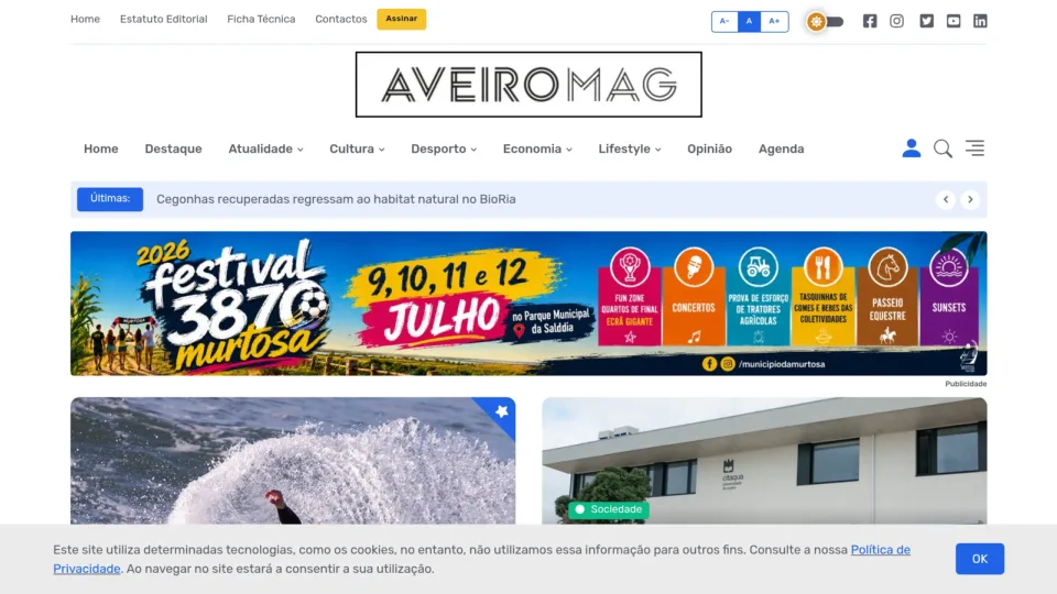 Captura de Aveiromag