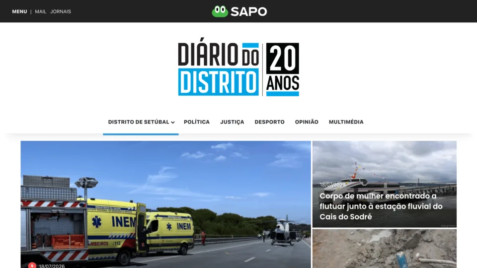 Captura de Diário Do Distrito