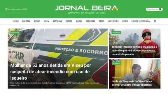 Captura de Jornal Da Beira