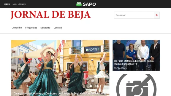 Captura de Jornal De Beja