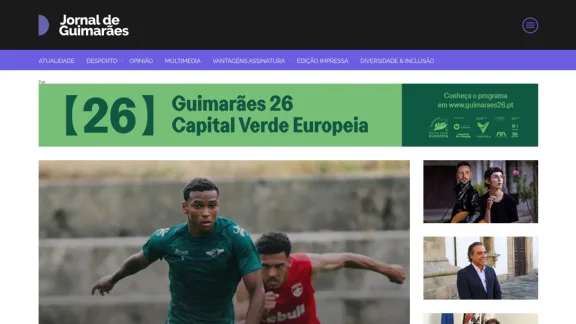 Captura de Jornal De Guimarães