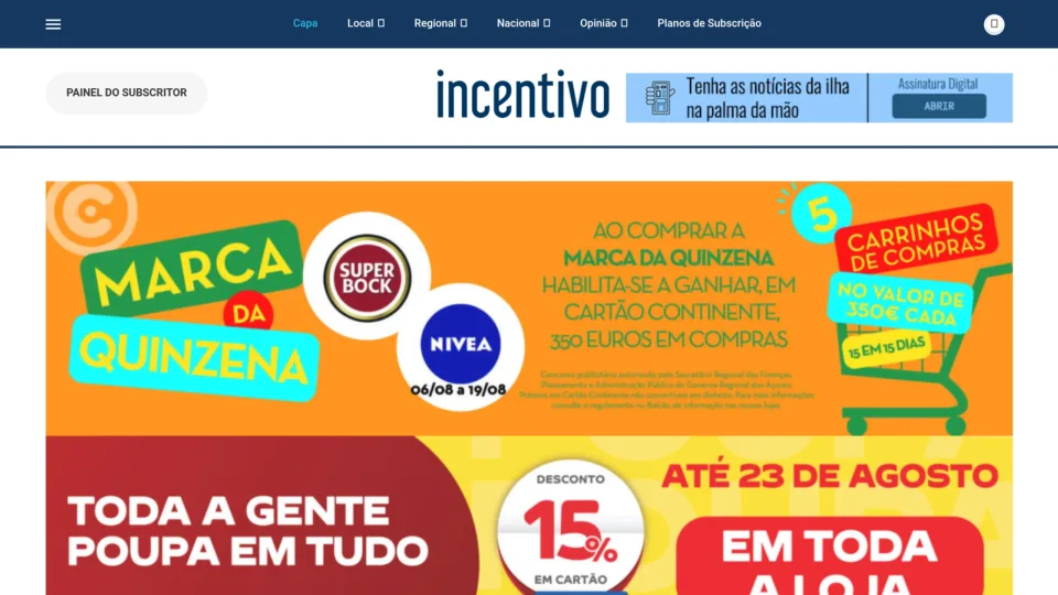 Captura de Incentivo