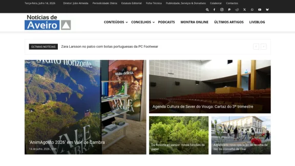 Captura de Notícias De Aveiro
