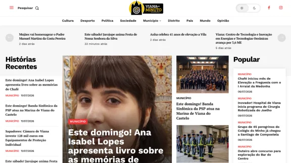 Captura de Viana Ao Minuto