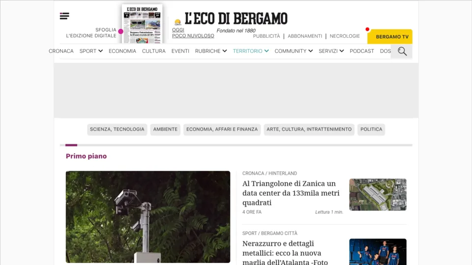 Captura de L’eco Di Bergamo