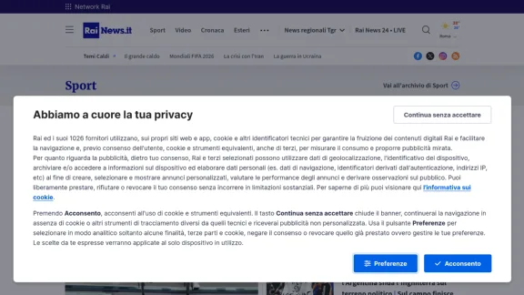 Captura de Rai Sport
