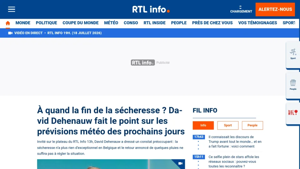 Captura de RTL Info