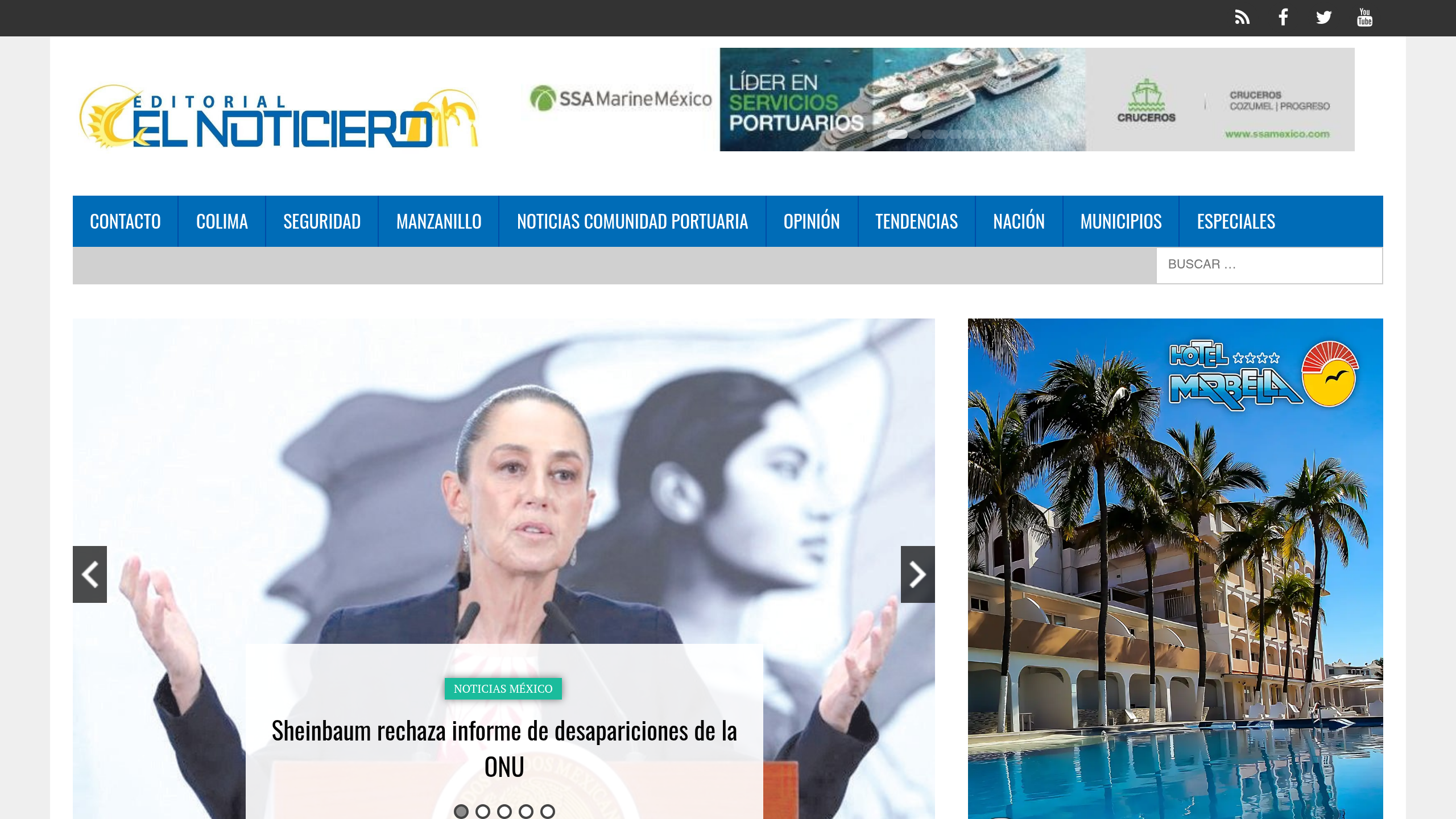 Captura de pantalla de El Noticiero