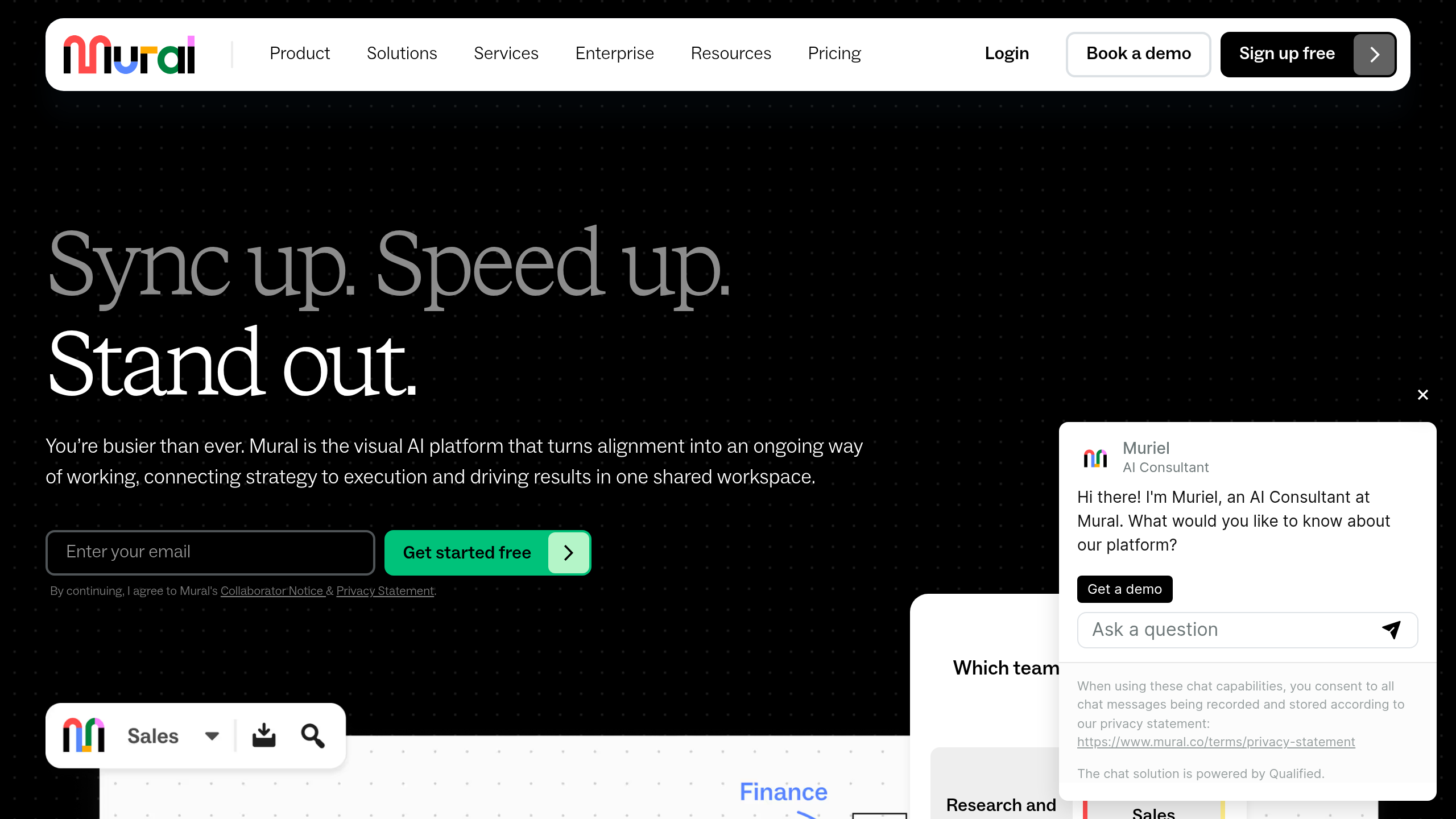 Captura de pantalla de Mural