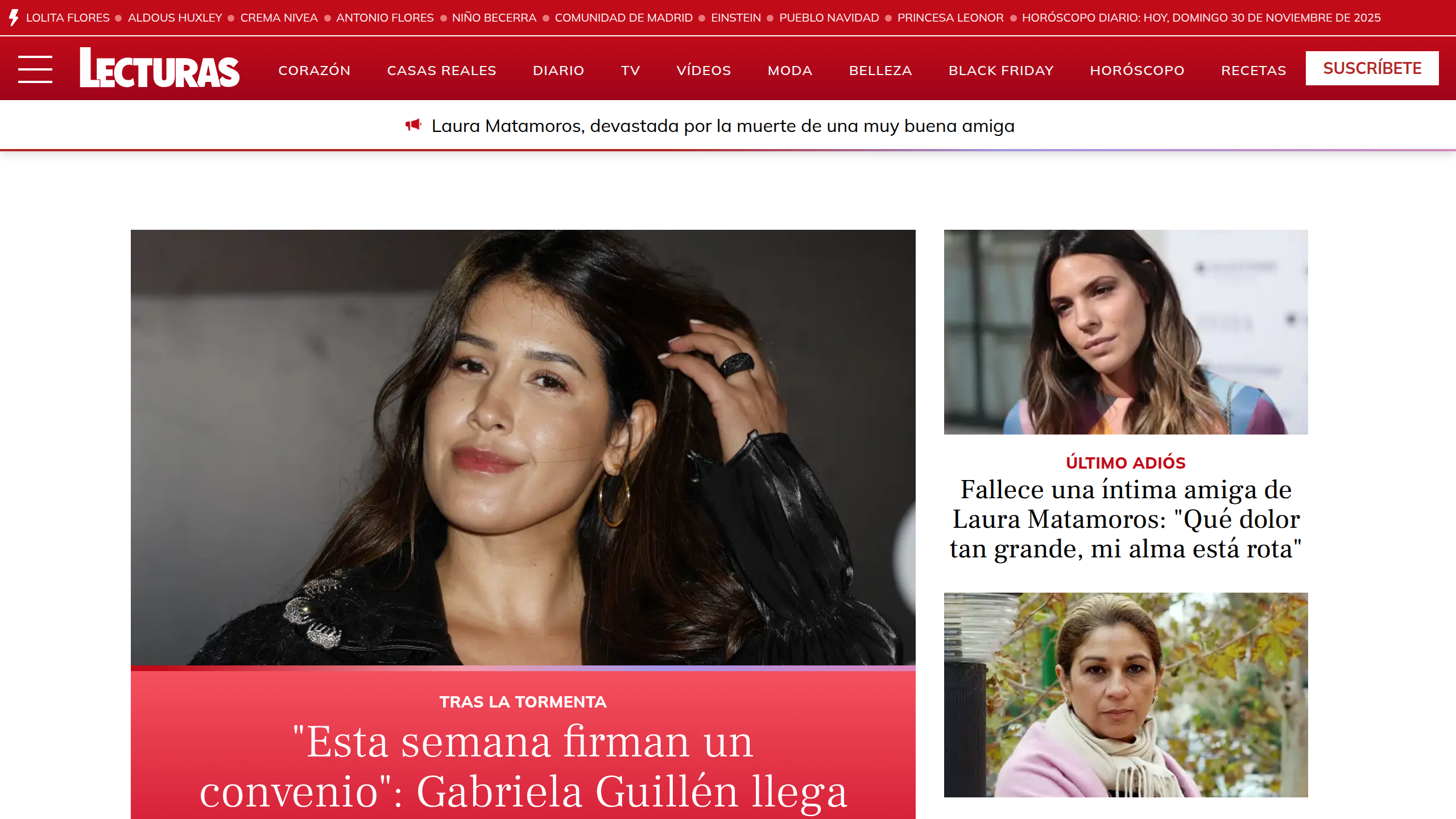 Captura de pantalla de Lecturas