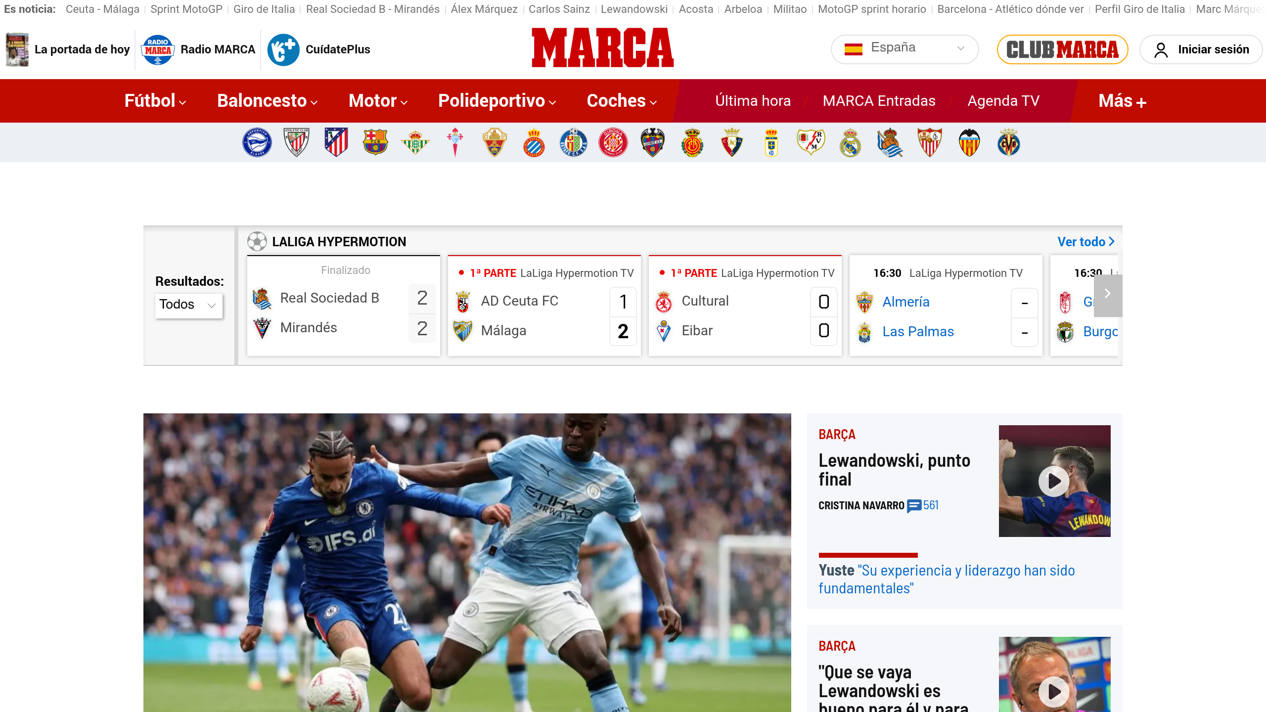 Captura de pantalla de Marca