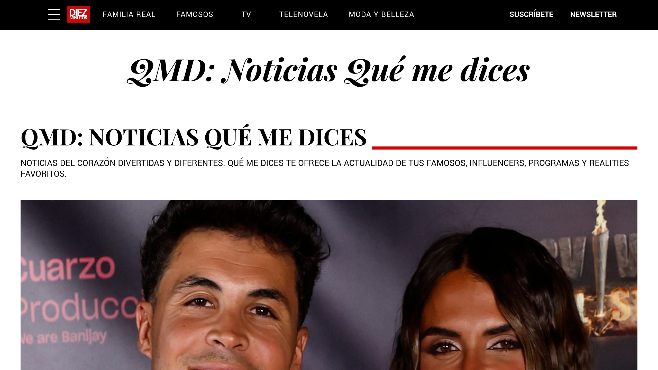 Captura de pantalla de Qué me dices