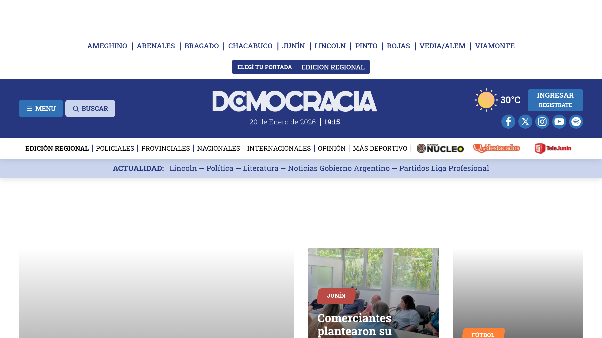 Captura de pantalla de Democracia