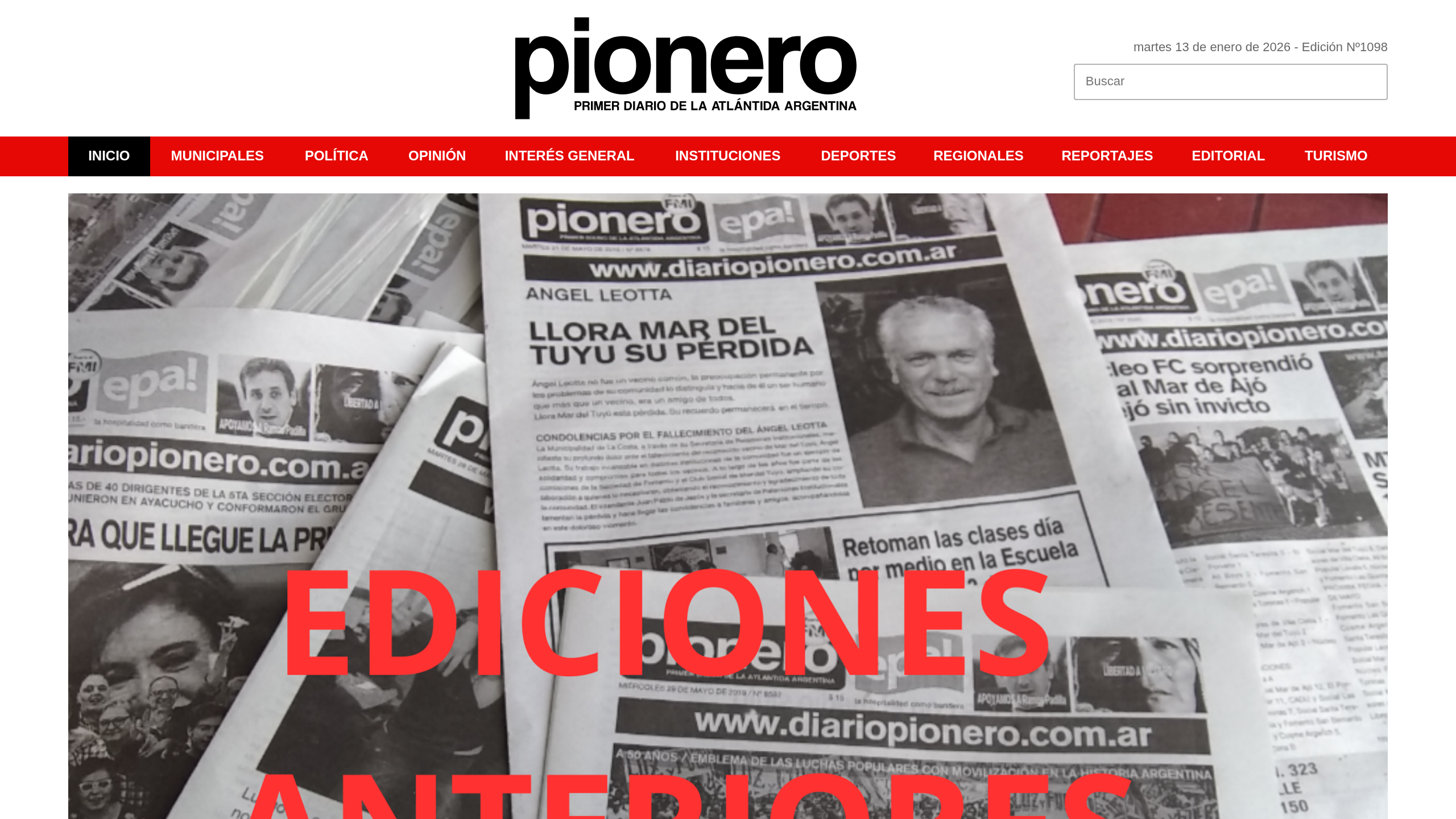 Captura de pantalla de Pionero