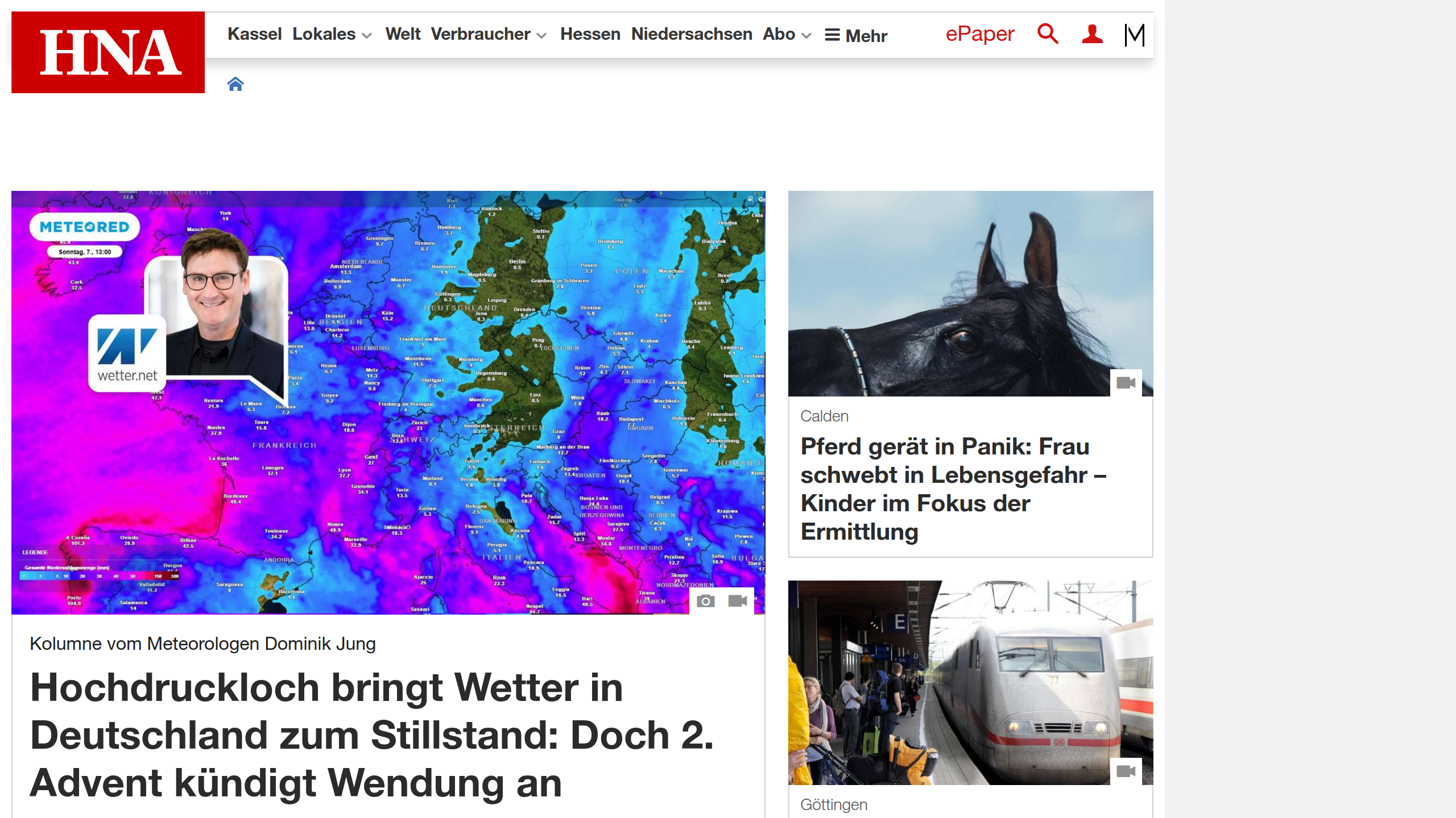 Captura de pantalla de HNA