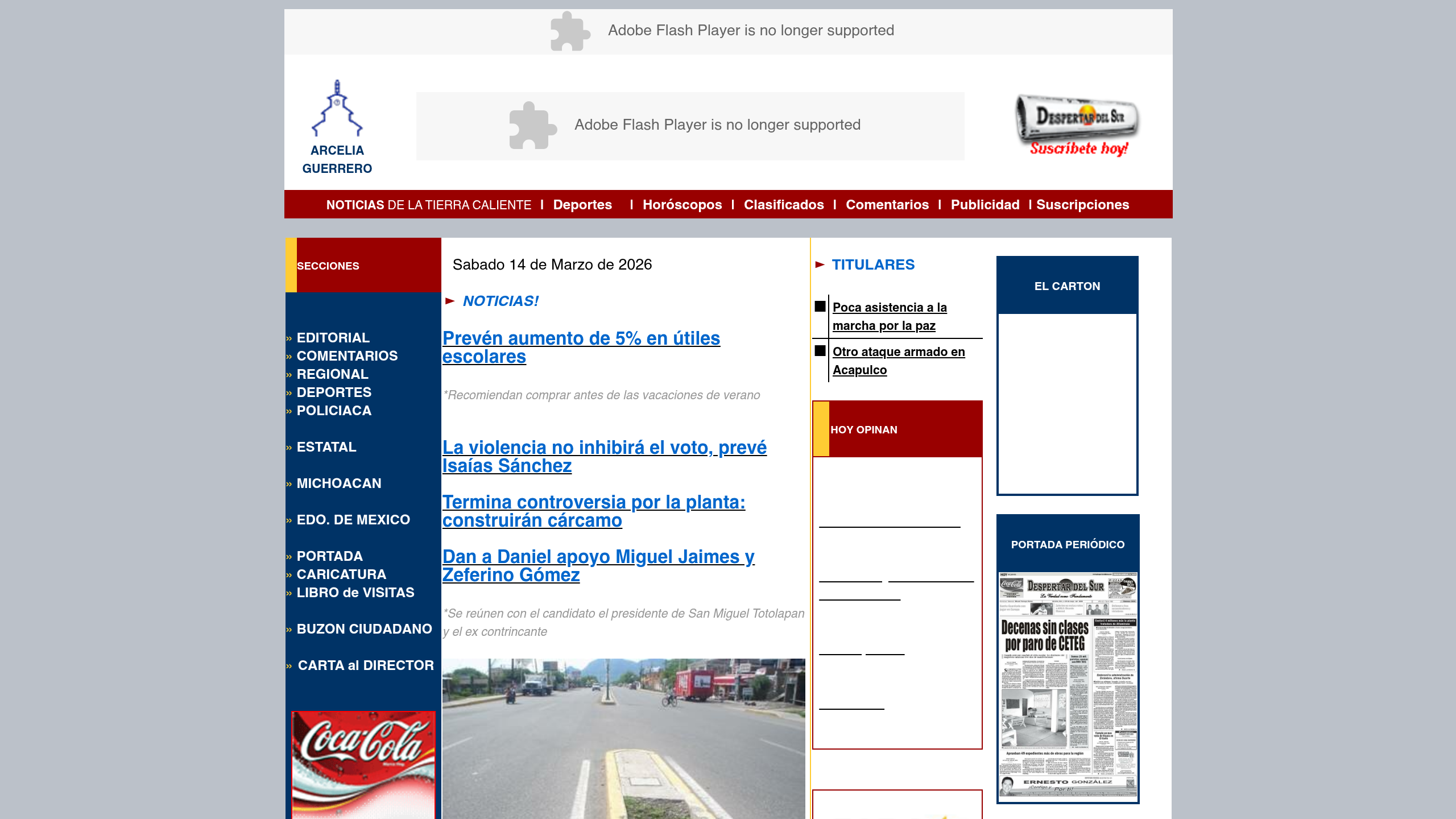 Captura de pantalla de Despertar del Sur