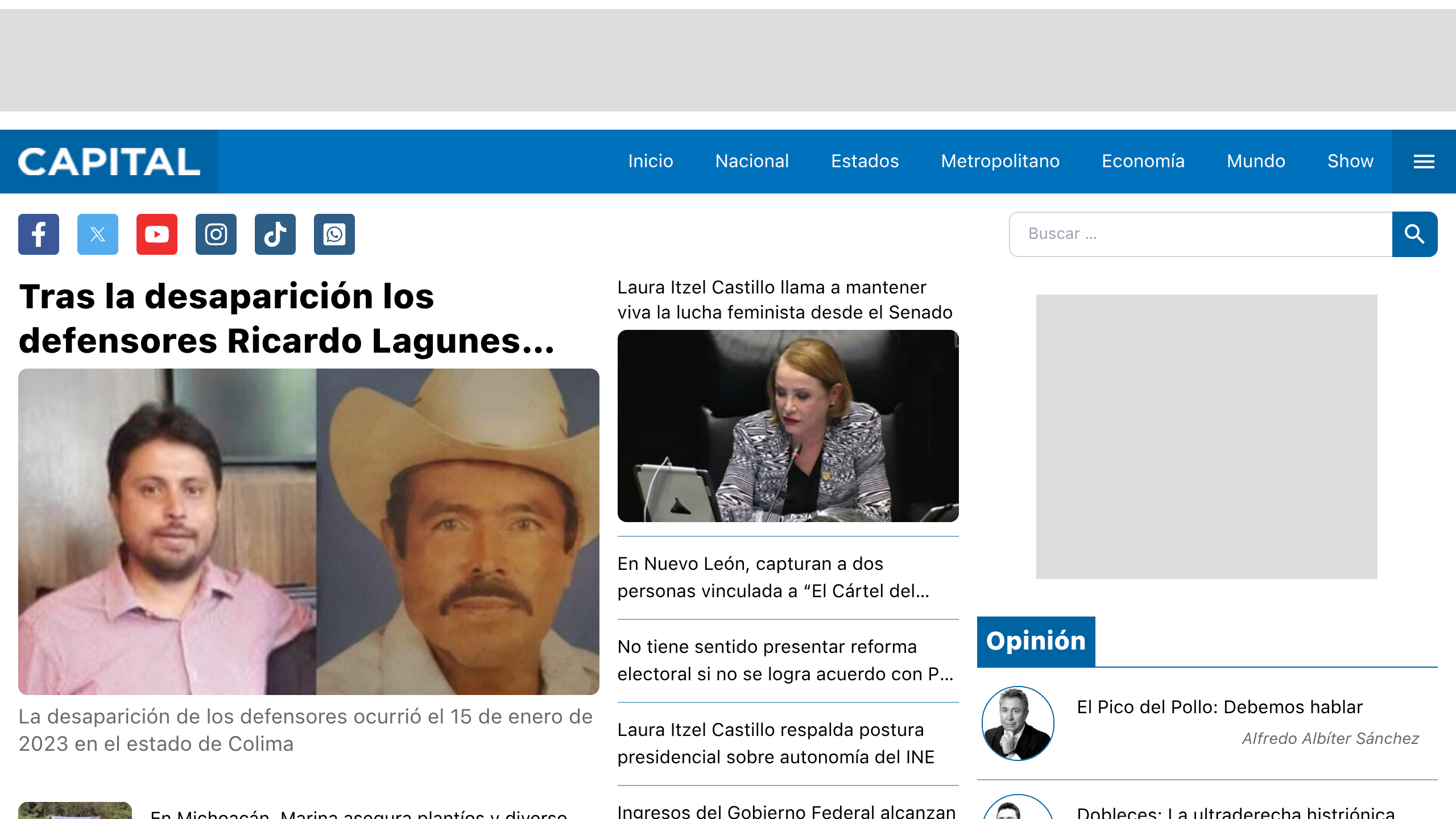 Captura de pantalla de Capital