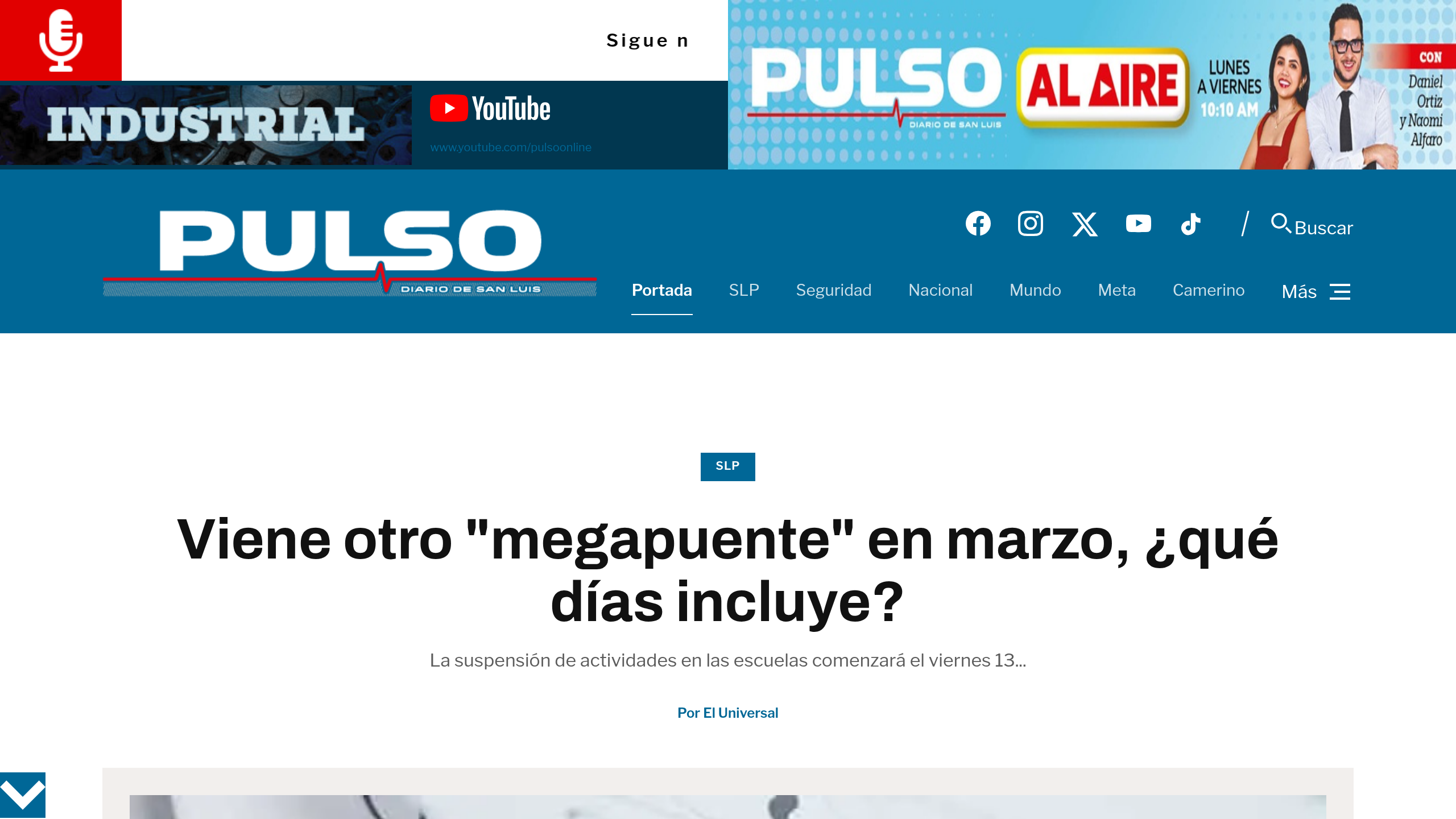 Captura de pantalla de Pulso