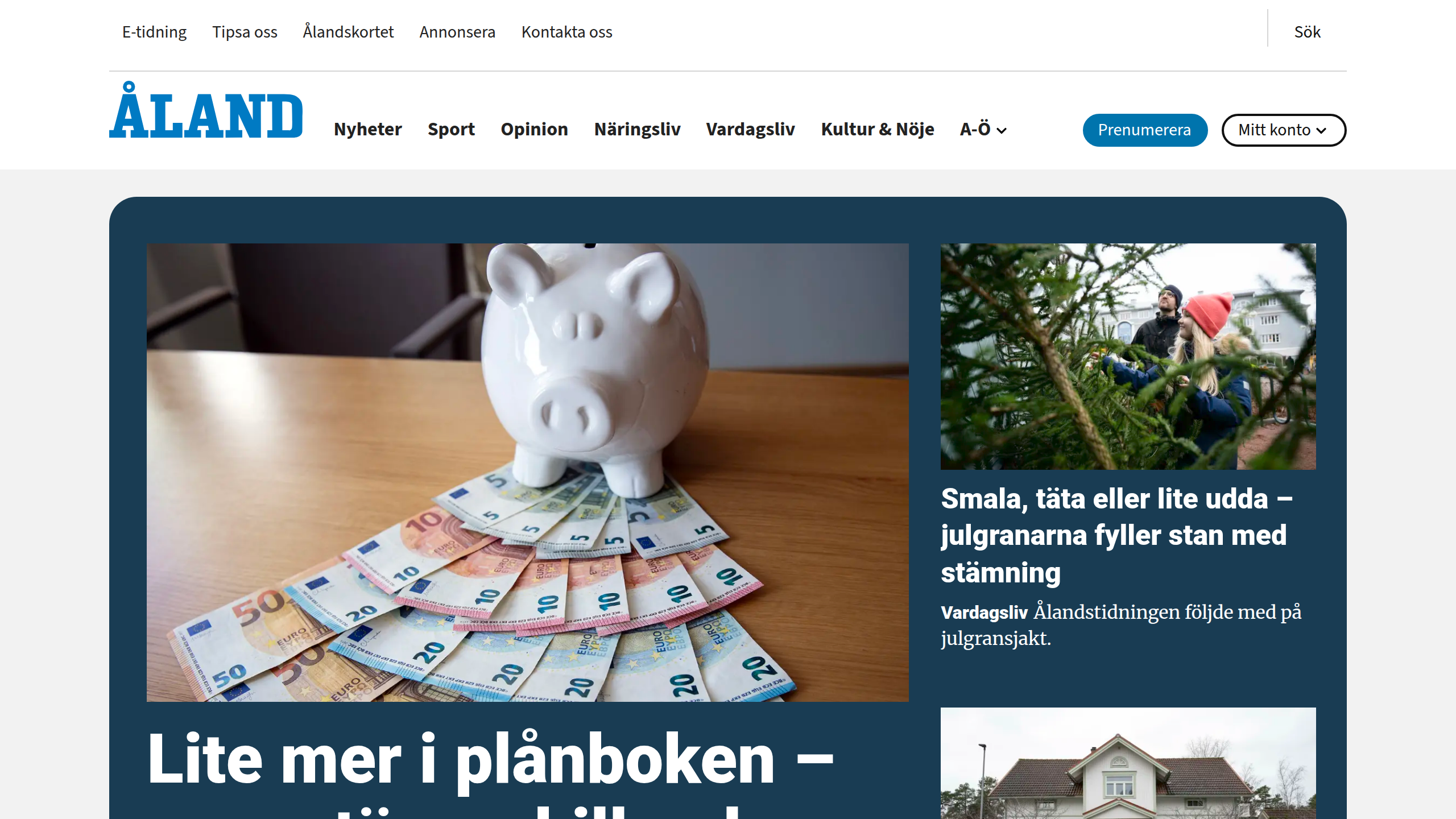 Captura de pantalla de Åland