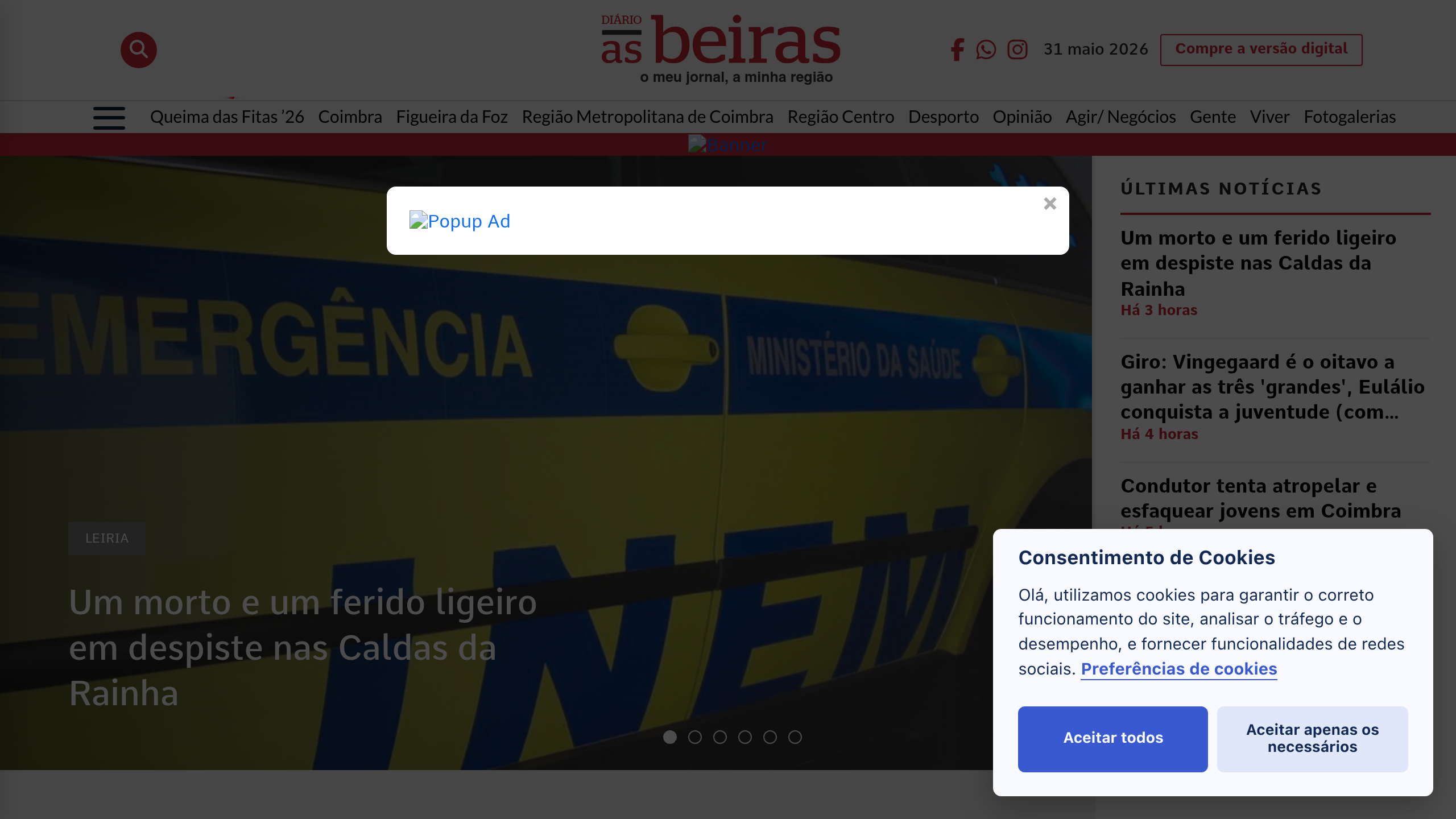 Captura de pantalla de As Beiras