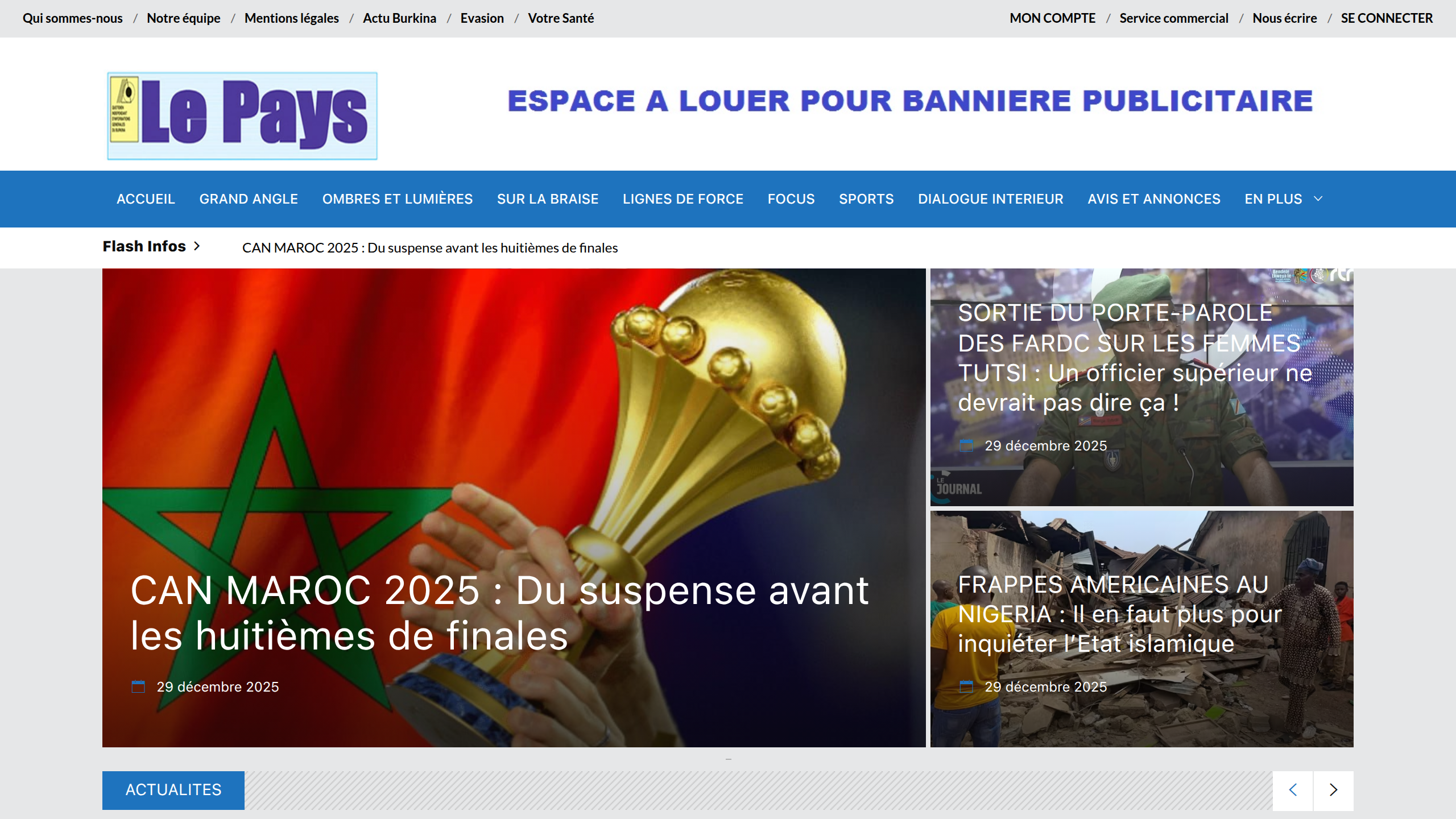 Captura de pantalla de Le Pays