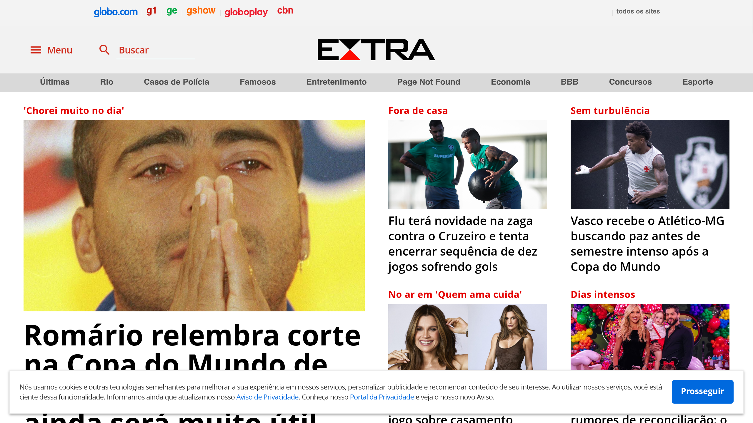 Captura de pantalla de Extra
