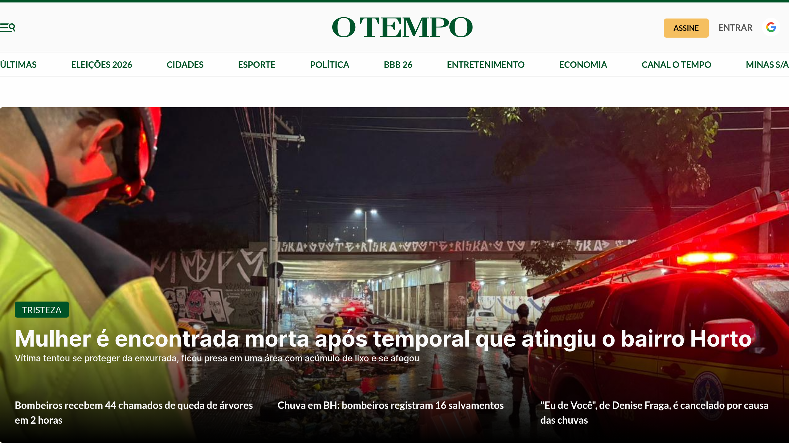 Captura de pantalla de O Tempo