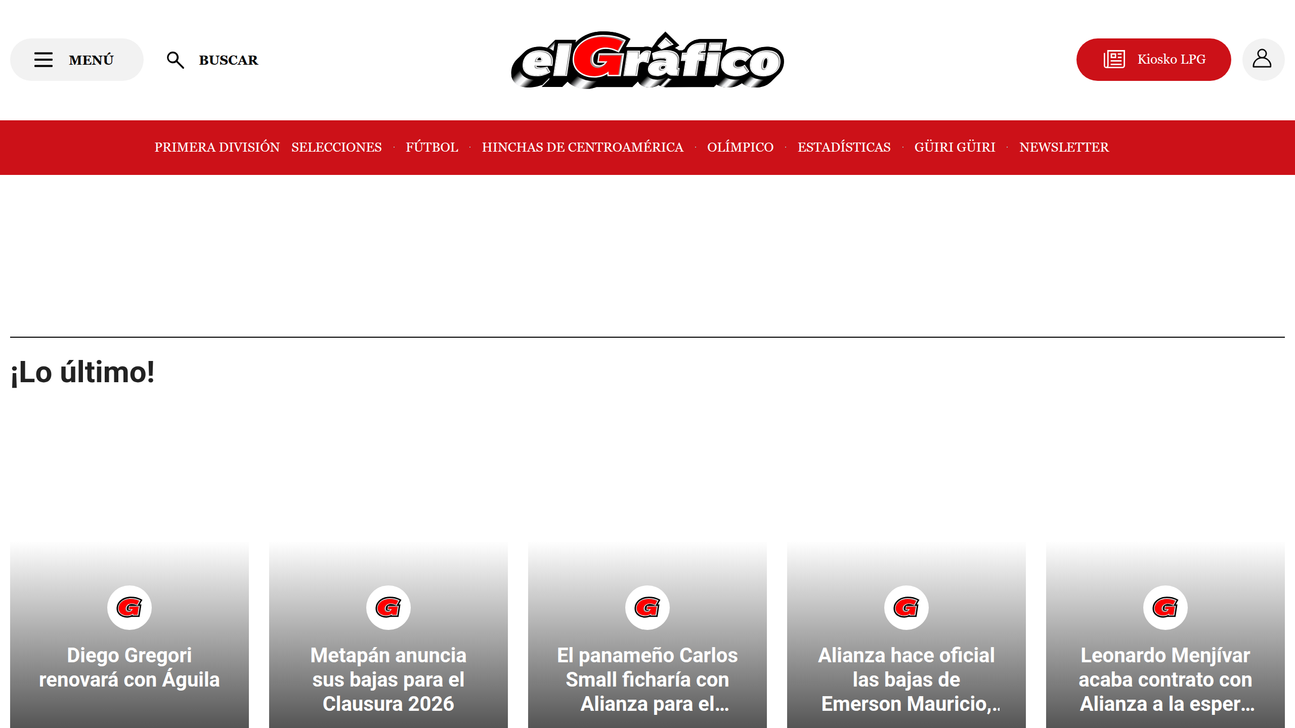 Captura de pantalla de El Gráfico