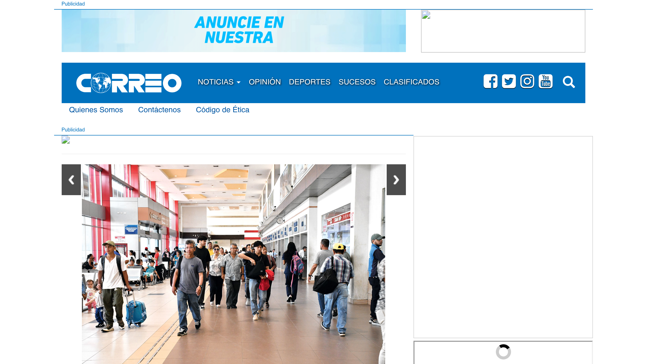 Captura de pantalla de Correo